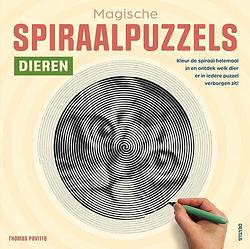 Foto van Magische spiraalpuzzels - dieren - thomas pavitte - paperback (9789044762648)