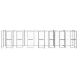 Foto van The living store hondenkennel - x - buitenspeelparadijs - 770x220x180 cm - duurzaam en veilig