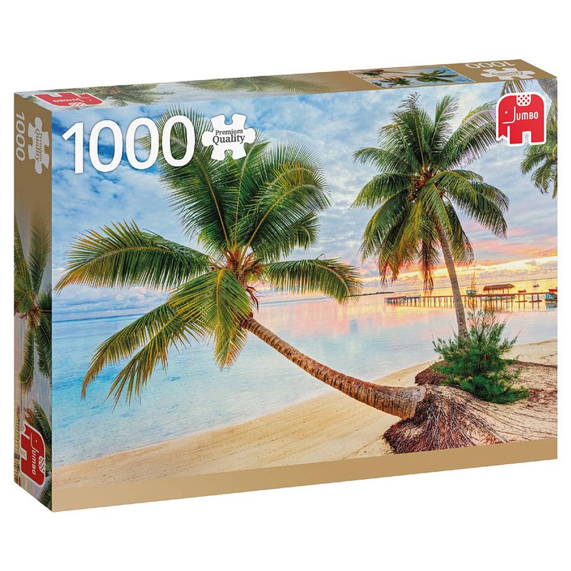 Foto van Jumbo puzzel frans polynesië - 1000 stukjes