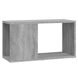 Foto van Vidaxl tv-meubel 60x24x32 cm bewerkt hout grijs sonoma eikenkleurig