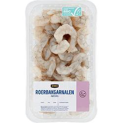 Foto van Jumbo roerbakgarnalen naturel 350g aanbieding bij jumbo | schaal 350 gram