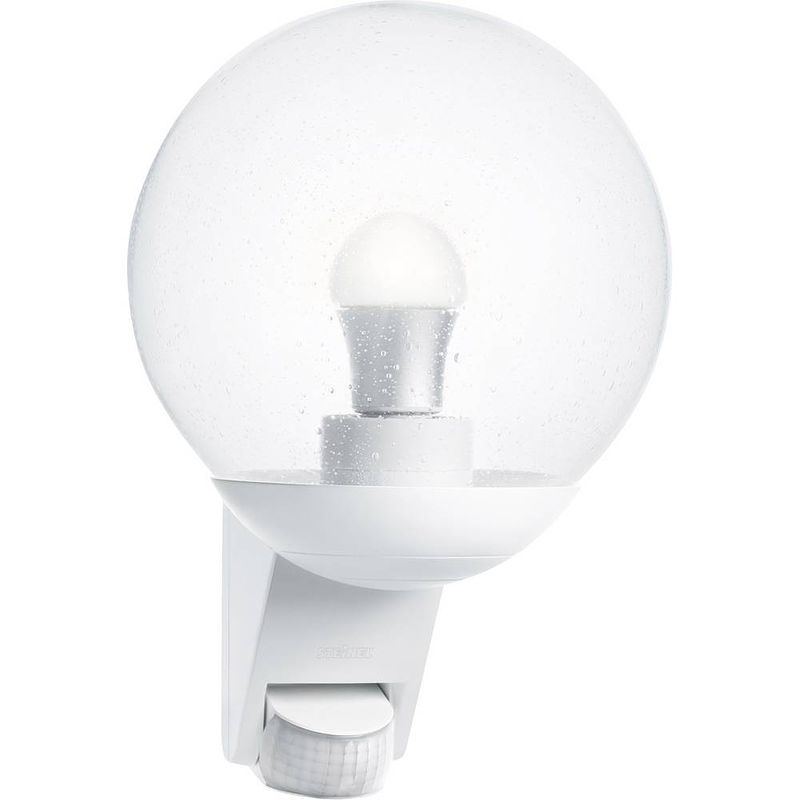 Foto van Steinel l 585 s 005917 buitenlamp met bewegingsmelder (wand) spaarlamp, led e27 60 w wit