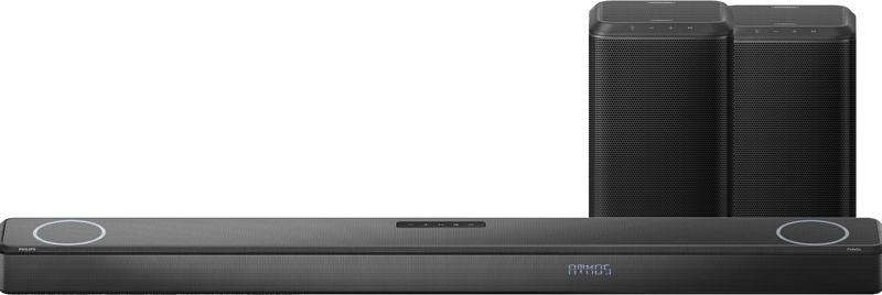 Foto van Philips fidelio fb1 soundbar + fs1 achterspeakers ( 2x )