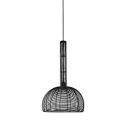 Foto van Light & living - hanglamp tartu - 38.5x38.5x70 - zwart