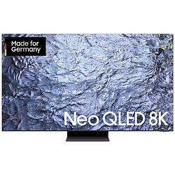 Foto van Samsung neo qled 8k qn900c qled-tv 189 cm 75 inch energielabel g (a - g) 8k, ci+*, dvb-c, dvb-s2, dvb-t2 hd, qled, smart tv, wifi titaanzwart