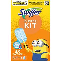 Foto van 40% korting | swiffer duster kit (1 handvat + 4 navullingen) aanbieding bij jumbo