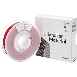 Foto van Ultimaker cpe - m0188 red 750 - 201273 ultimaker filament cpe 2.85 mm 750 g rood 1 stuk(s)