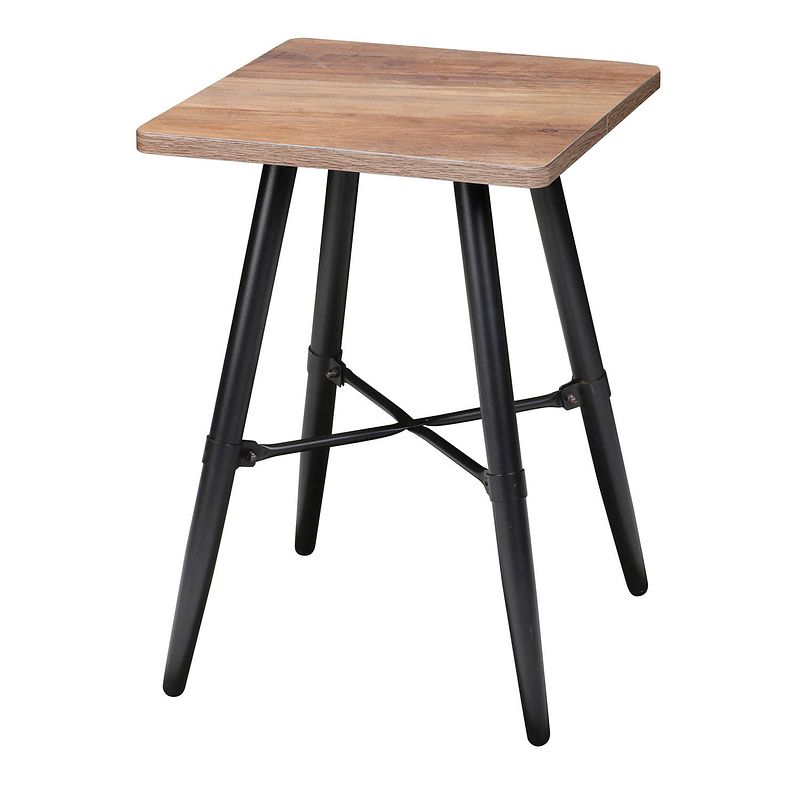 Foto van Gebor - industriële sidetable stan - handig formaat - meer dan functionaliteit - 40x40x50cm