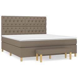 Foto van The living store boxspringbed - comfort - 160 x 200cm - duurzaam en comfortabel