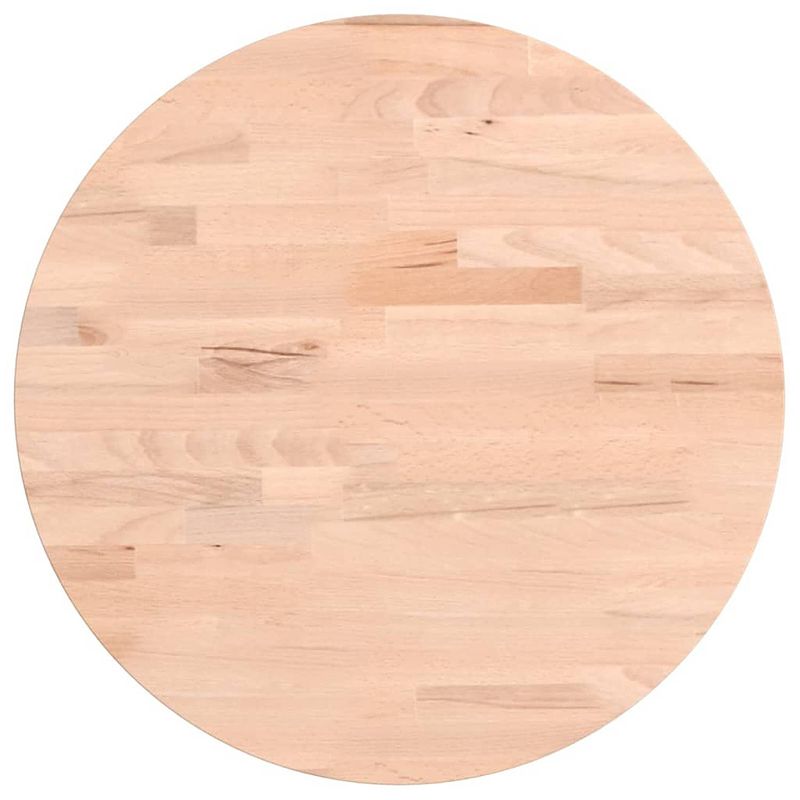 Foto van Vidaxl tafelblad rond ??40x2,5 cm massief beukenhout