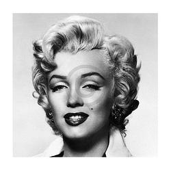 Foto van Bettmann - monroe portrait kunstdruk 60x60cm