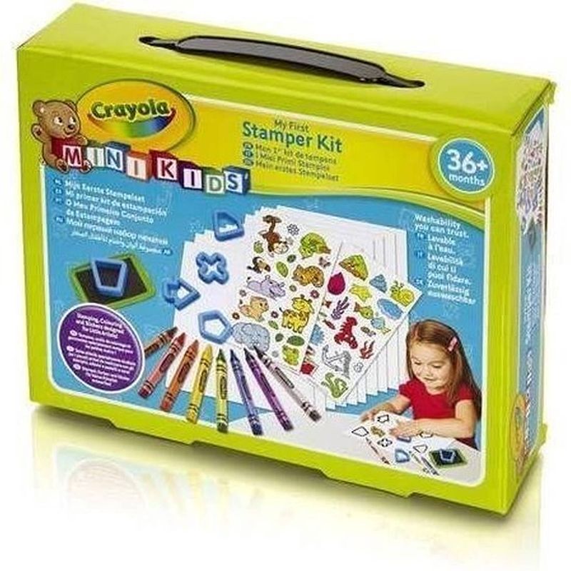 Foto van Crayola mini kids my 1st stamper kit - stempelset