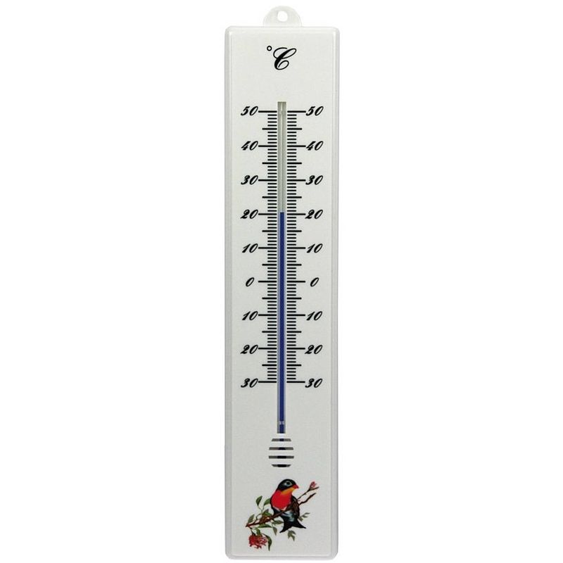 Foto van Thermometer buiten wit 32 cm - buitenthermometers