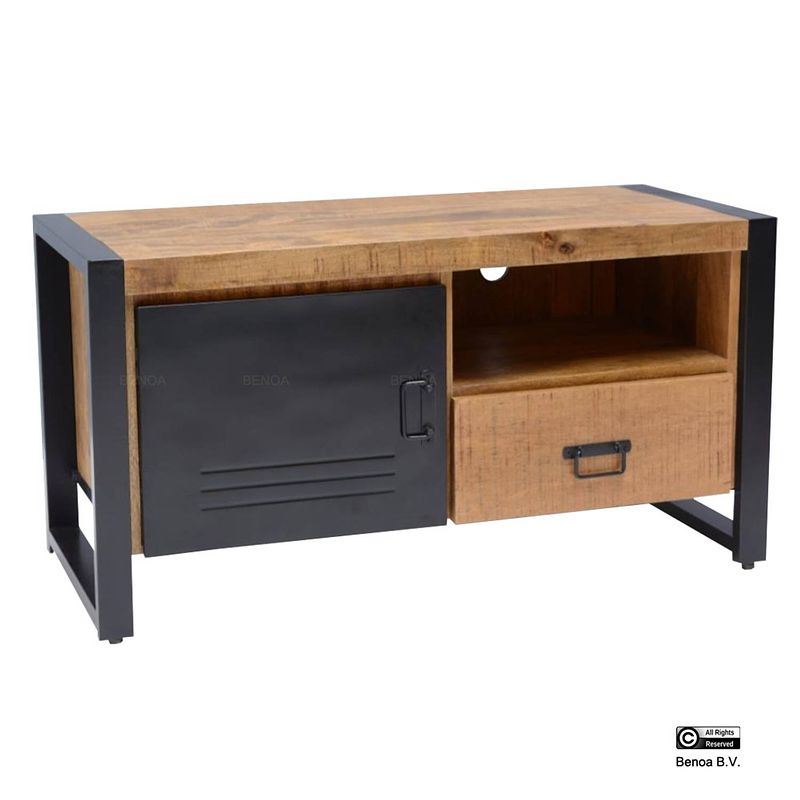 Foto van Benoa bas 1 door 1 drawer tv cabinet 106 cm