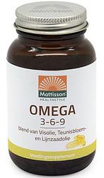 Foto van Mattisson healthstyle omega 3-6-9 capsules