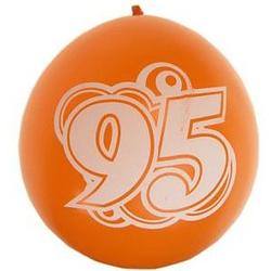 Foto van 24x stuks verjaardag ballonnen 95 jaar thema - ballonnen