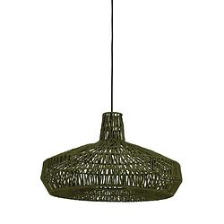 Foto van Light & living - hanglamp masey - 59x59x35 - groen