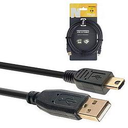 Foto van Stagg ncc3uauna usb 2.0/mini usb-a kabel