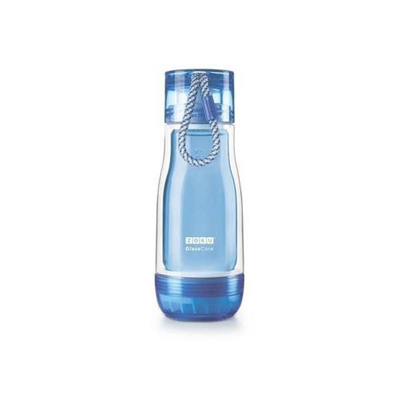 Foto van Set van 2 - drinkbeker hydration everyday 0,32l blauw - zoku