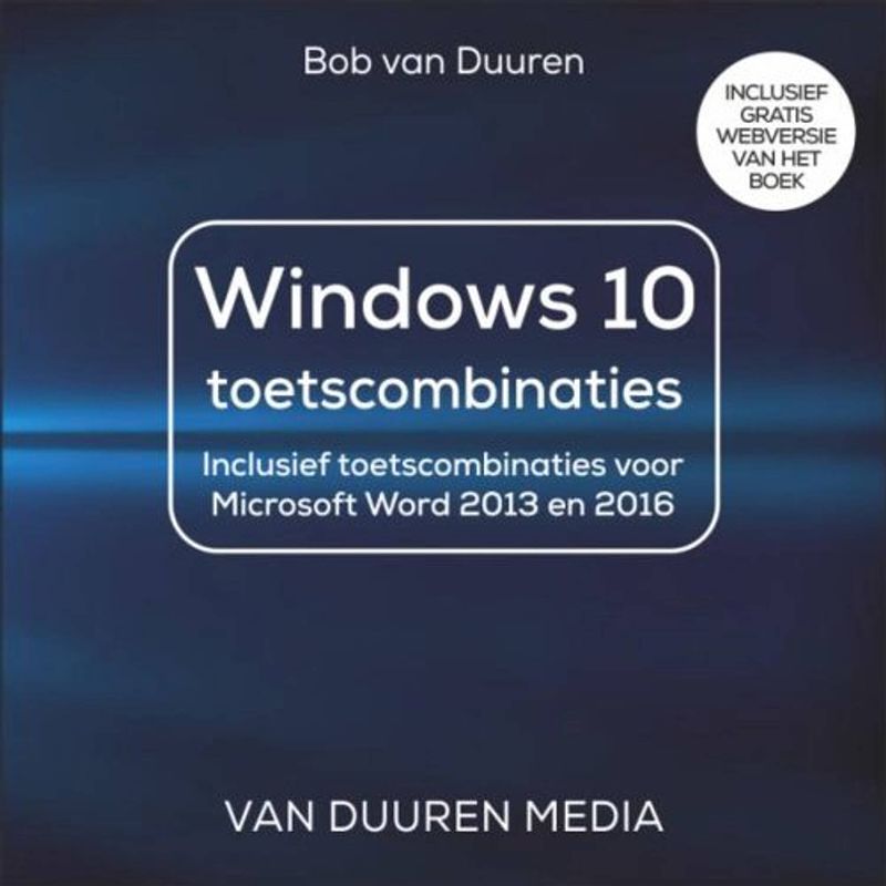 Foto van Windows 10 toetsenbordcombinaties