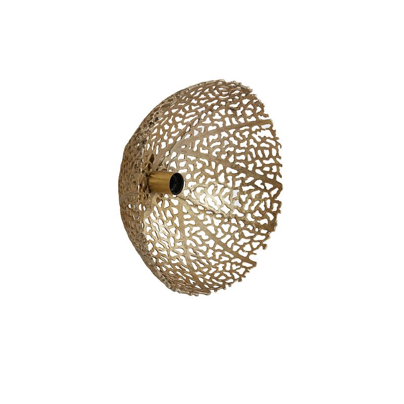 Foto van Light & living - wandlamp sinula - 39x39x20cm - goud