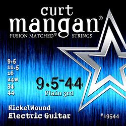 Foto van Curt mangan nickel wound 9.5-44 snarenset voor elektrische gitaar