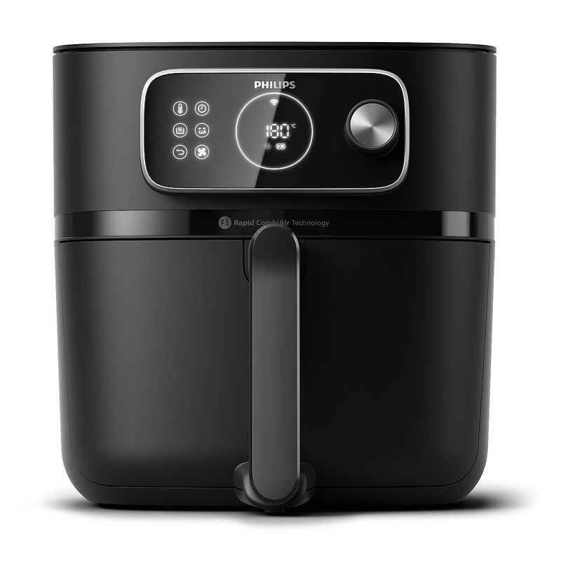 Foto van Philips hd9876/90 airfryer zwart