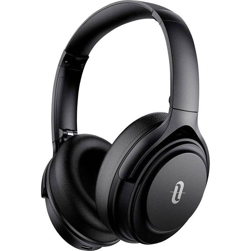 Foto van Taotronics tt-bh085 over ear koptelefoon bluetooth, kabel zwart noise cancelling