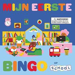 Foto van Mijn eerste bingo op school - paperback (9789492938589)