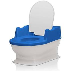 Foto van Reer mini toilet 'ssitzfritz's wit/blauw