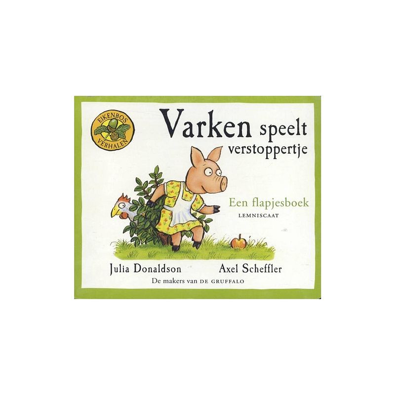 Foto van Varken speelt verstoppertje