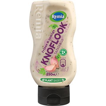 Foto van Remia frisse & romige knoflook tafelsaus 250ml bij jumbo