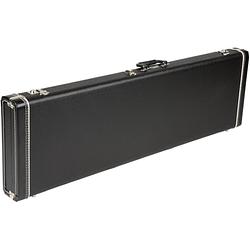 Foto van Fender g&g standard precision/jazz hardshell case lefthanded koffer voor linkshandige basgitaar