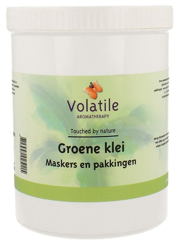 Foto van Volatile groene klei poeder