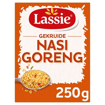 Foto van Lassie gekruide nasi goreng rijst 250g bij jumbo