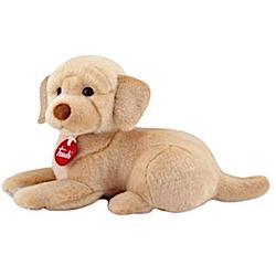 Foto van Trudi knuffelhond labrador liam liggend 29 cm pluche bruin