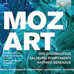 Foto van Mozart: violin concertos, salzburg divertimenti, haffner serenade - cd (5028421961491)