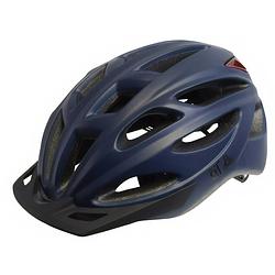 Foto van Cycle tech fietshelm inmold urban unisex donkerblauw maat 52/58