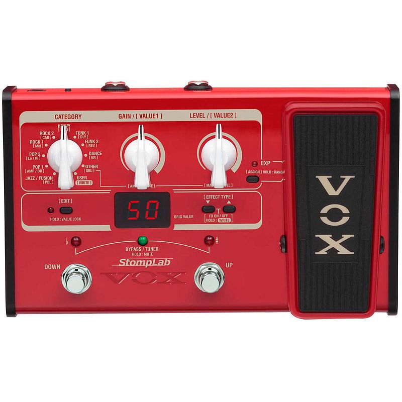 Foto van Vox stomplab iib modeling basgitaar effect processor