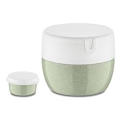 Foto van Bento box, medium, organic groen - koziol bentobox m