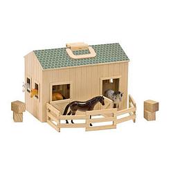 Foto van Melissa & doug fold & go paardenstal