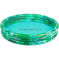 Foto van Swim essentials opblaasbaar kinderzwembad tropical 3 ringen - 150 cm