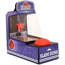 Foto van Orb retro-basketbalmachine slam dunk arcade paars/oranje