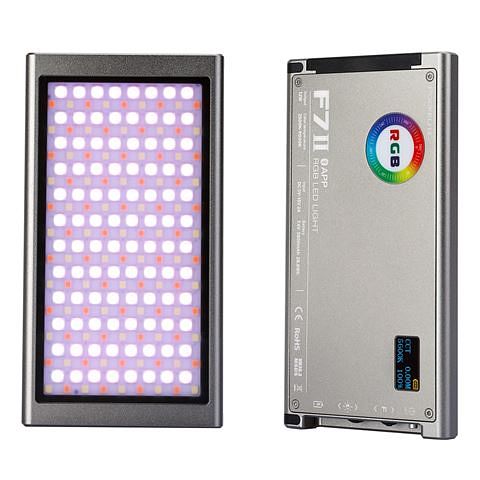 Foto van Falcon eyes rgb led lamp pockelite f7 ii