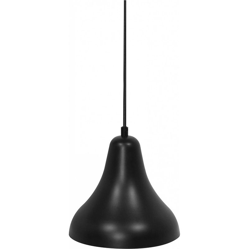 Foto van Dyberg larsen hanglamp tokyo led 20 cm e27 staal 60w zwart