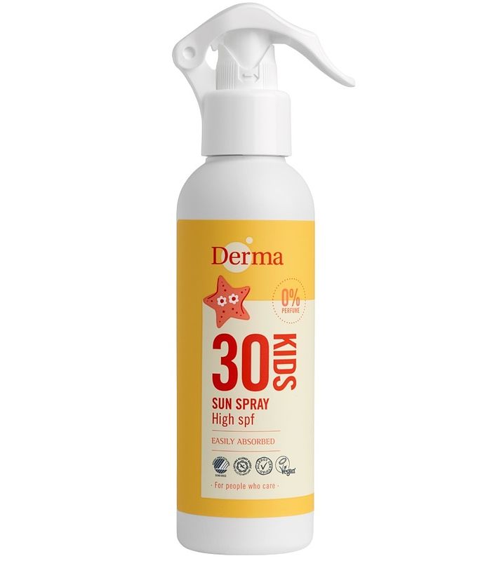 Foto van Derma kids sun spray spf30