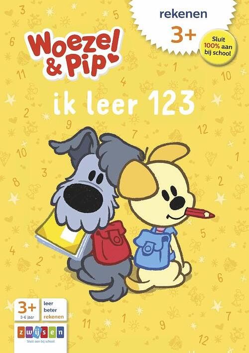 Foto van Woezel & pip ik leer 123 - paperback (9789048739264)