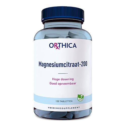 Foto van Orthica magnesium-200 tabletten
