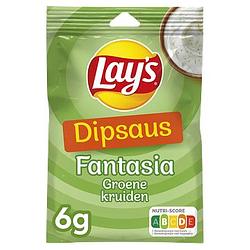 Foto van Lay's dipsaus fantasia groene kruiden 6g bij jumbo