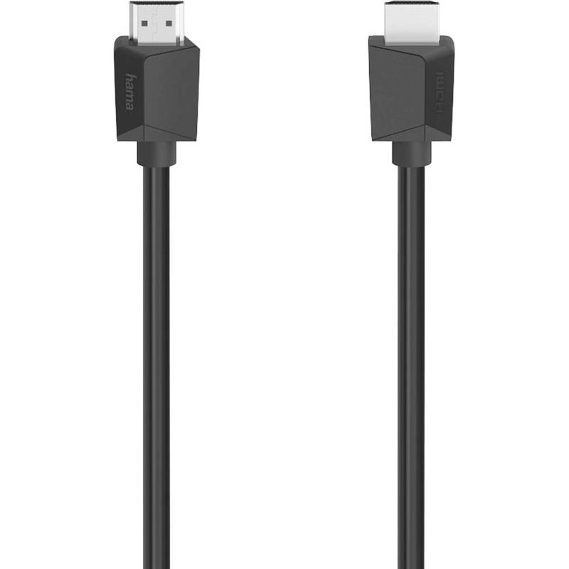 Foto van Hama hdmi aansluitkabel hdmi-a stekker, hdmi-a stekker 1.50 m zwart 00200702 hdmi-kabel